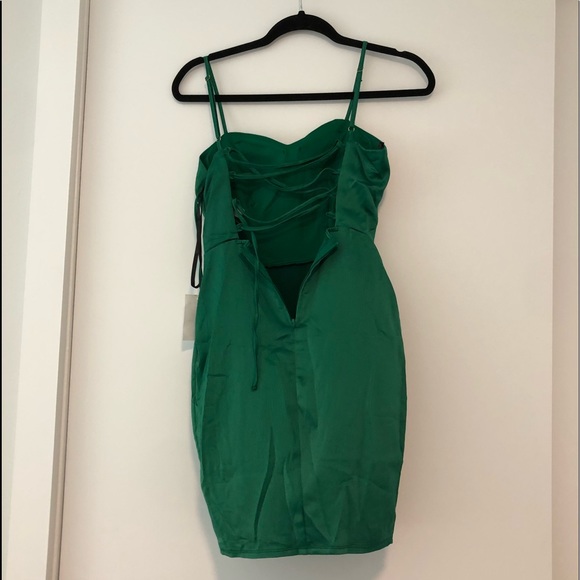 Emerald Cocktail Dress ☘️ - Picture 2 of 5